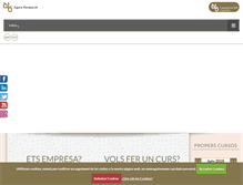 Tablet Screenshot of egaraformacio.com